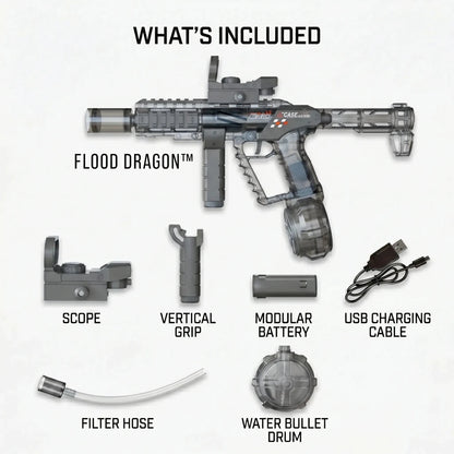 Flood Dragon™ - Electric Water Gun - Nexlyo